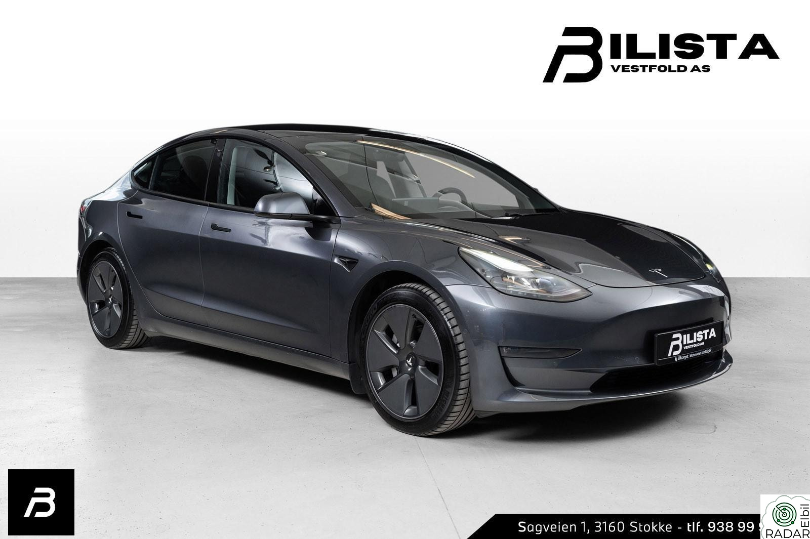 TESLA Model 3 Long Range Hengerfeste V.Pumpe Facelift Garanti ny EU