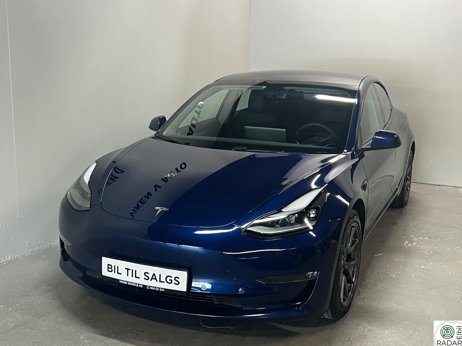 TESLA Model 3 Long Range/498HK/4x4/Svart Skinn/Autopilo/Panorama tak+