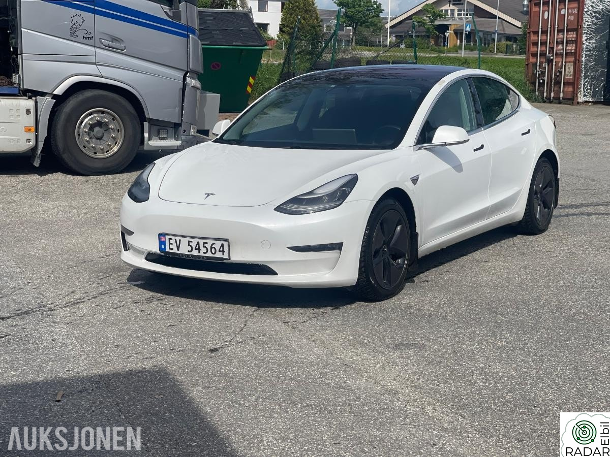 TESLA Model 3 AWD Ryggekamera, Navigasjon, EU ok til 03.2028