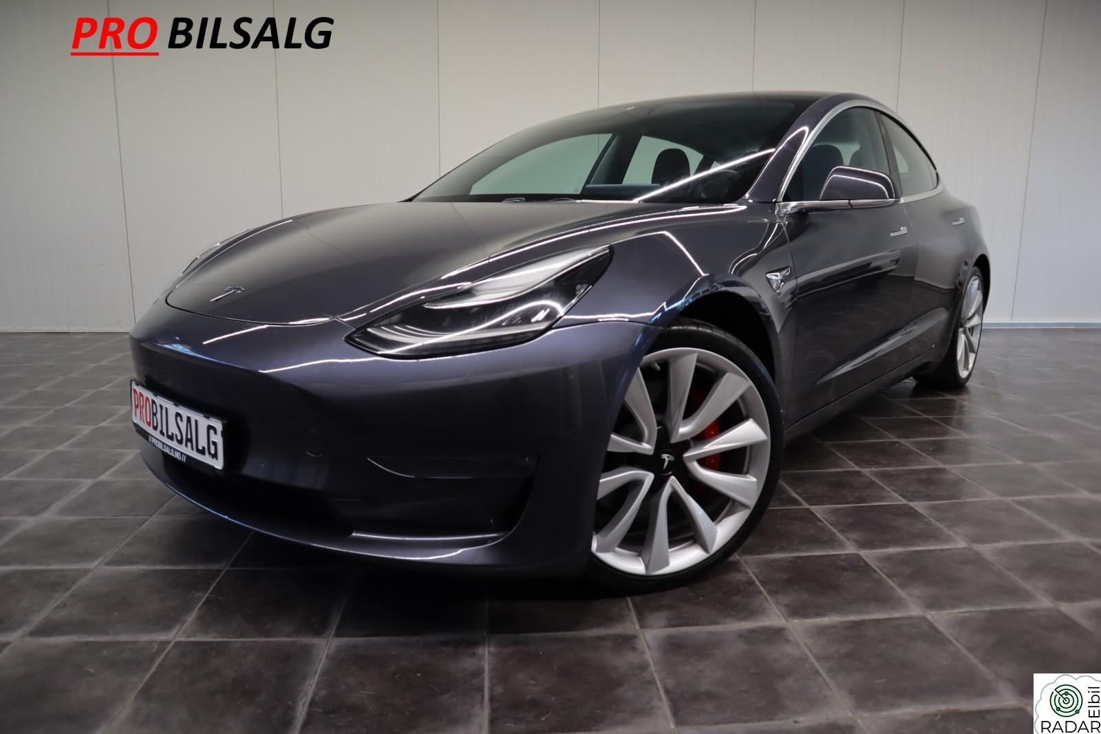 TESLA Model 3 AWD/PERFORMANCE/FSD AUTOPILOT/PANO/APPSTYRING++