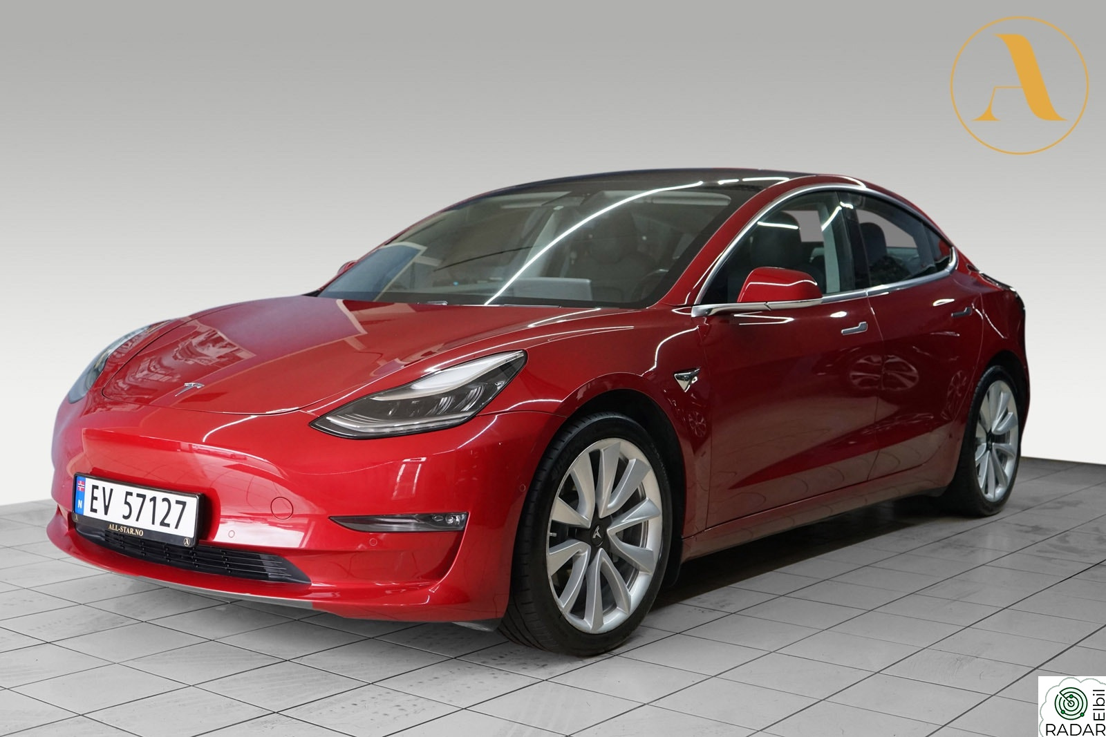 TESLA Model 3 LONG RANGE AWD PREMIUM/PANORAMA/AUTOPILOT/LED/19/NORSK
