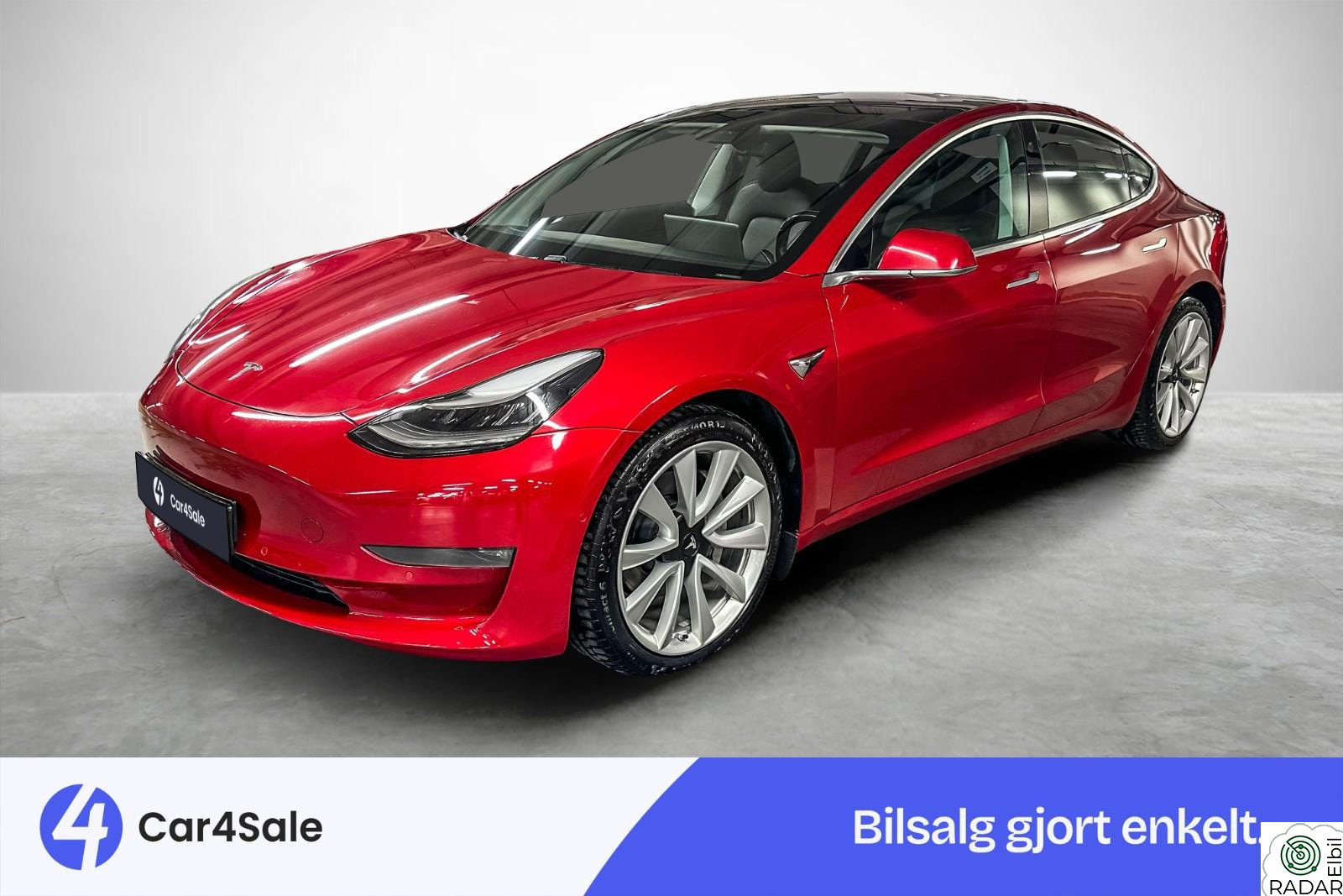 TESLA Model 3 LR AWD 560km /Enhanced AP /Premium /Norsk