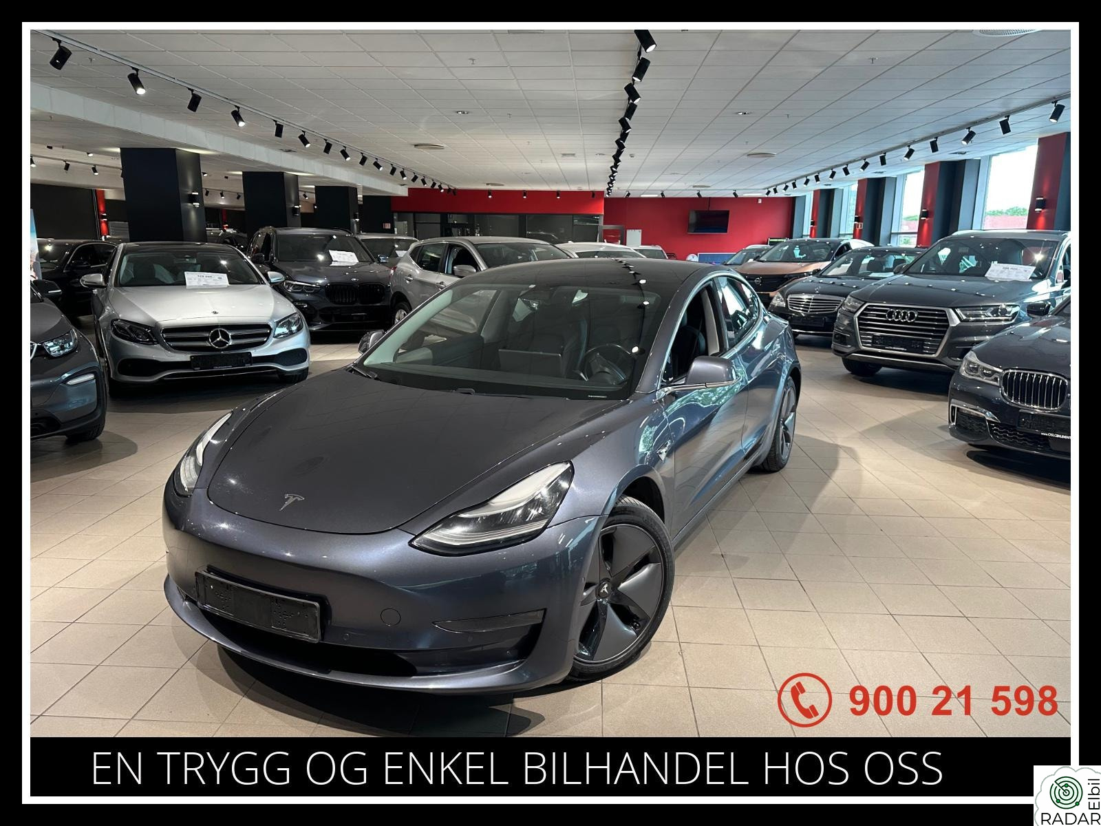 TESLA Model 3 LONG RANGE AWD/FSD/PREMIUM/NORSK 1-EIER/GARANTI