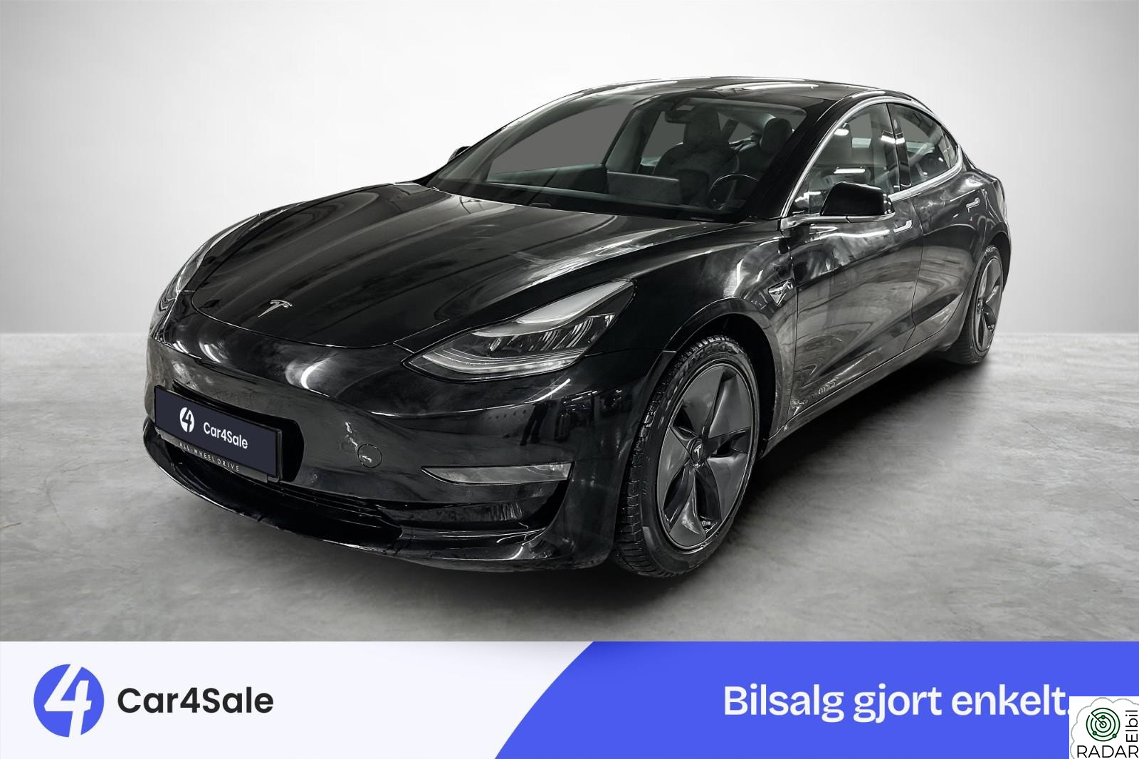 TESLA Model 3 Long Range AWD 560km / Autopilot / Premium / Norsk ++