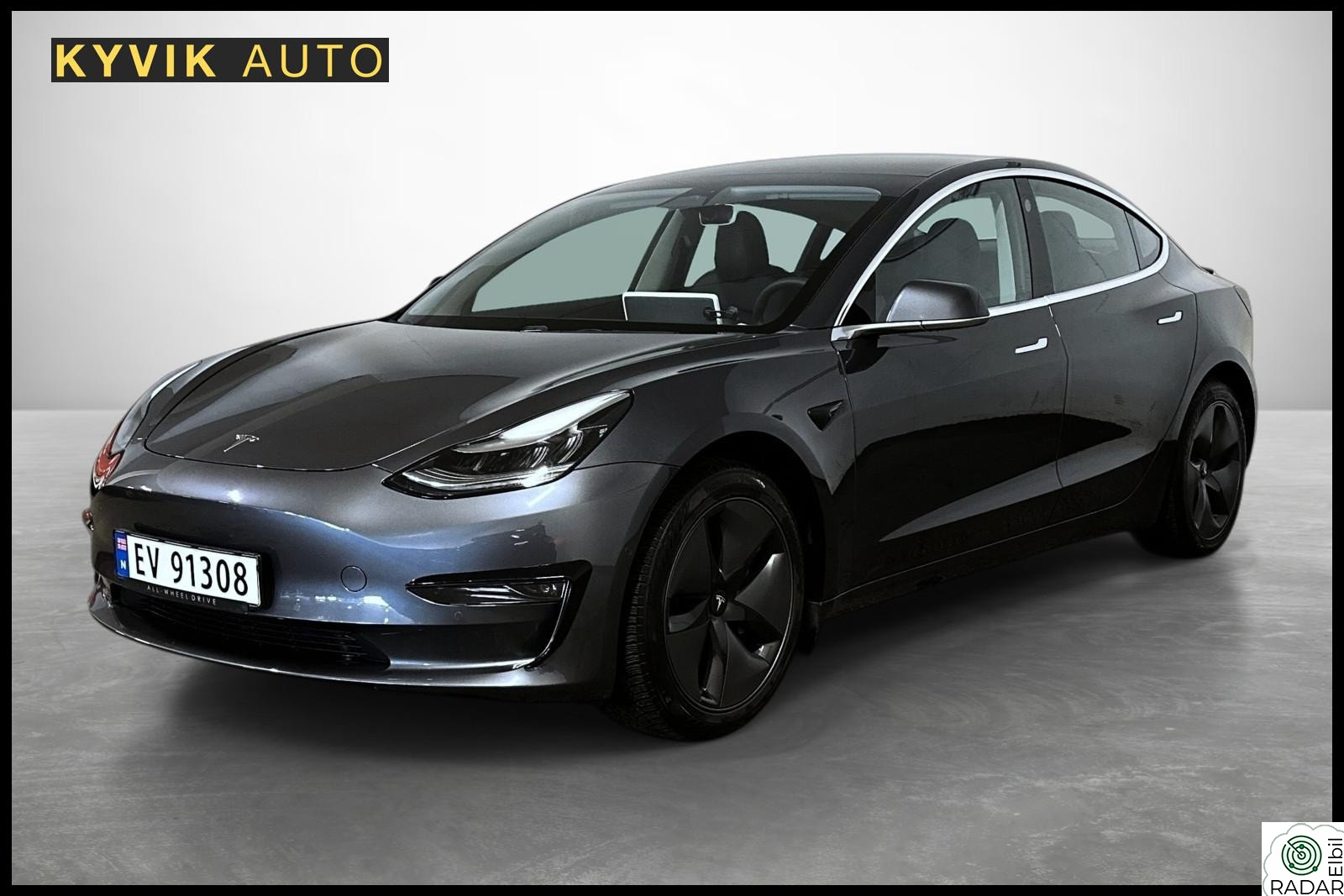 TESLA Model 3 Long Range 476HK AWD/Hengerfeste/PANO/Autopilot