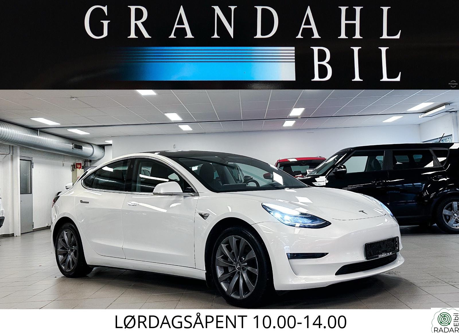 TESLA Model 3 LR DM AWD AUTOPILOT - HENGERFESTE - TAR INNBYTTE!