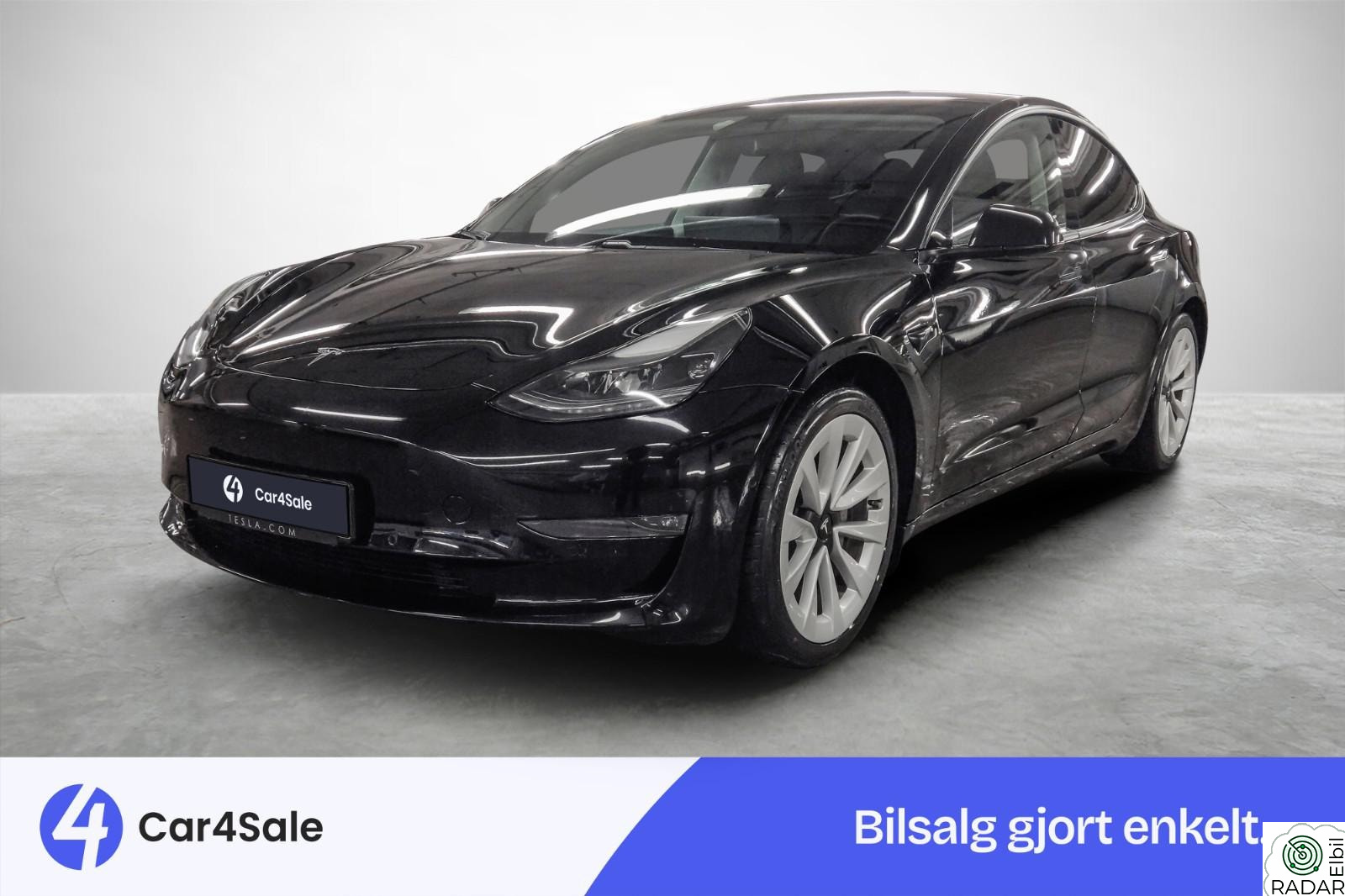 TESLA Model 3 Long Range AWD 580km / Krok / Norsk / P.Varm / S+V / AP