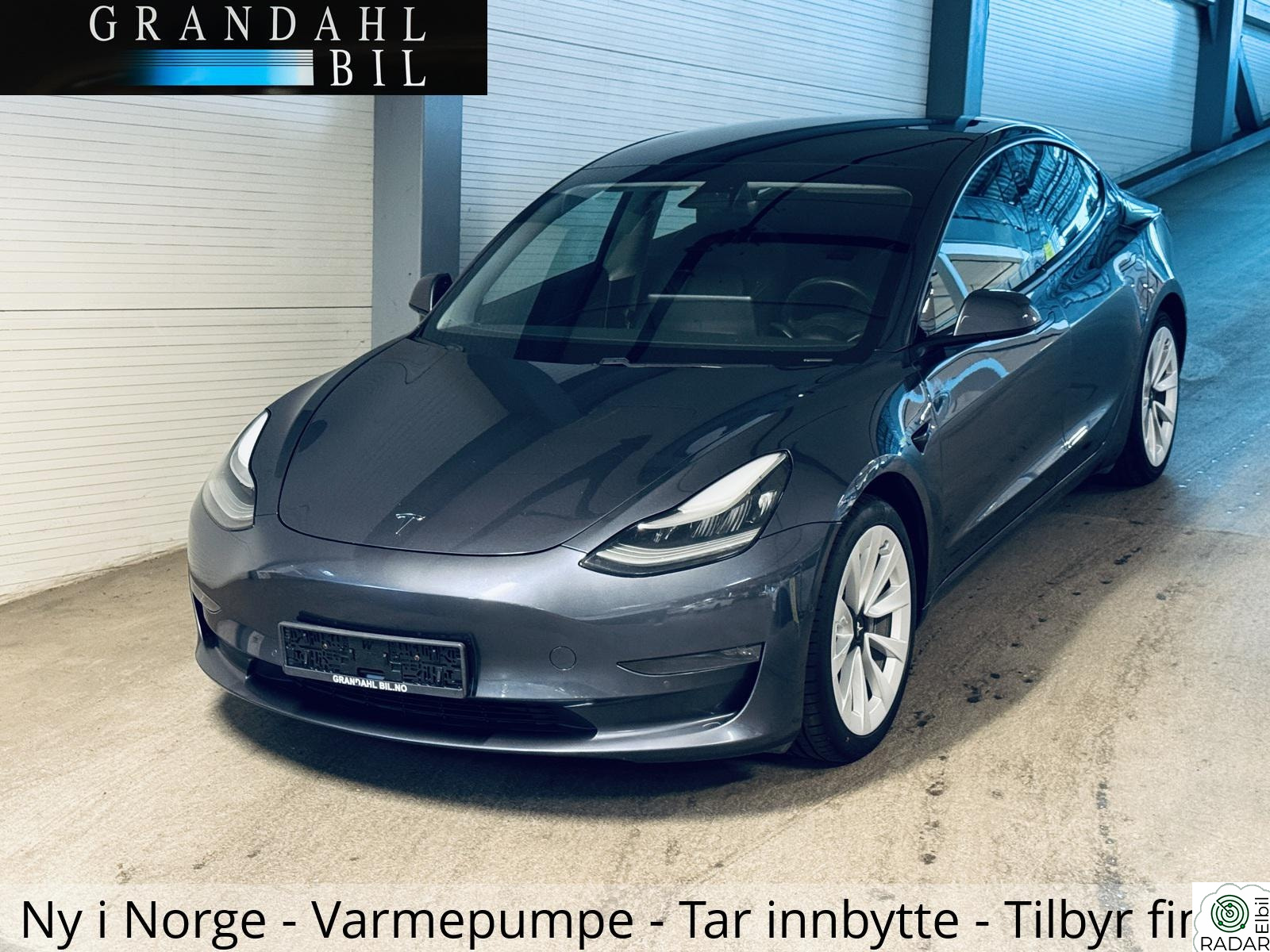 TESLA Model 3 LR - 4WD - HENGERFESTE - FACELIFT UTGAVE - Varmepumpe