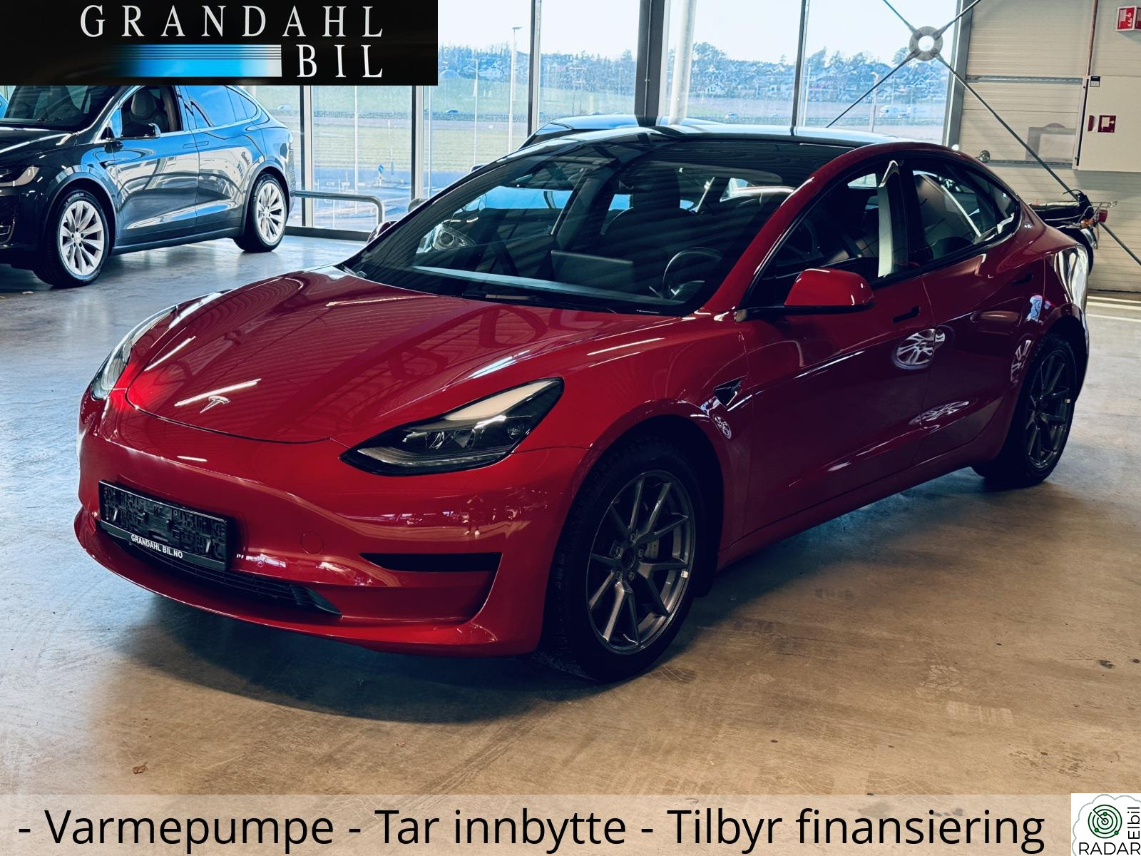 TESLA Model 3 LR - 4WD - Hengerfeste - Autopilot - Tar innbytte