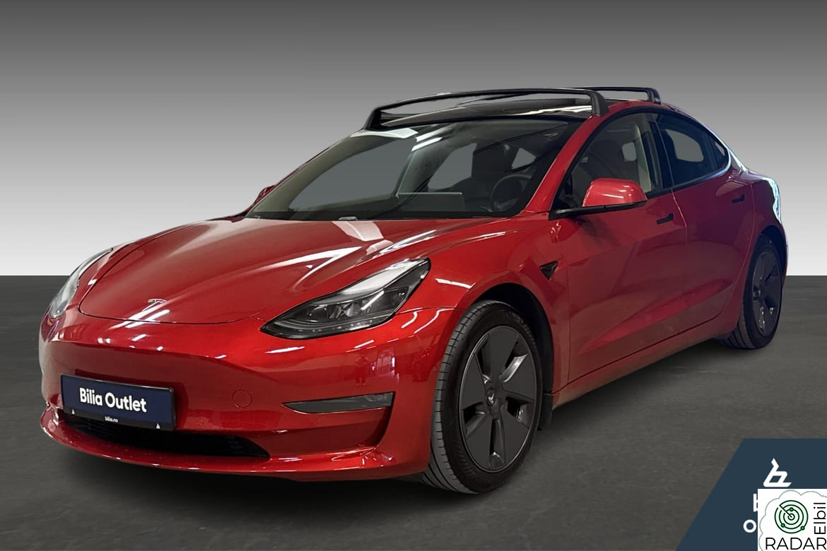 TESLA Model 3 Long Range AWD, 580km (WLTP), Krok, Panorama