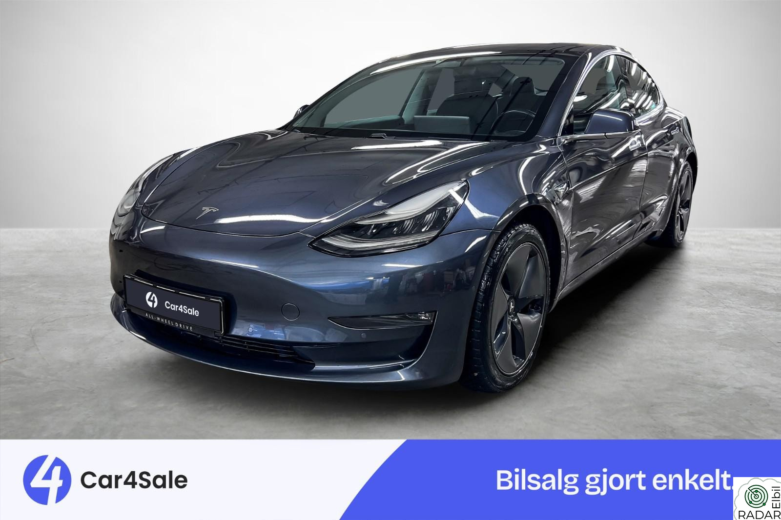 TESLA Model 3 Long Range AWD 560km/ P.Varm/ Premium/ EU27/ S+V/ Norsk