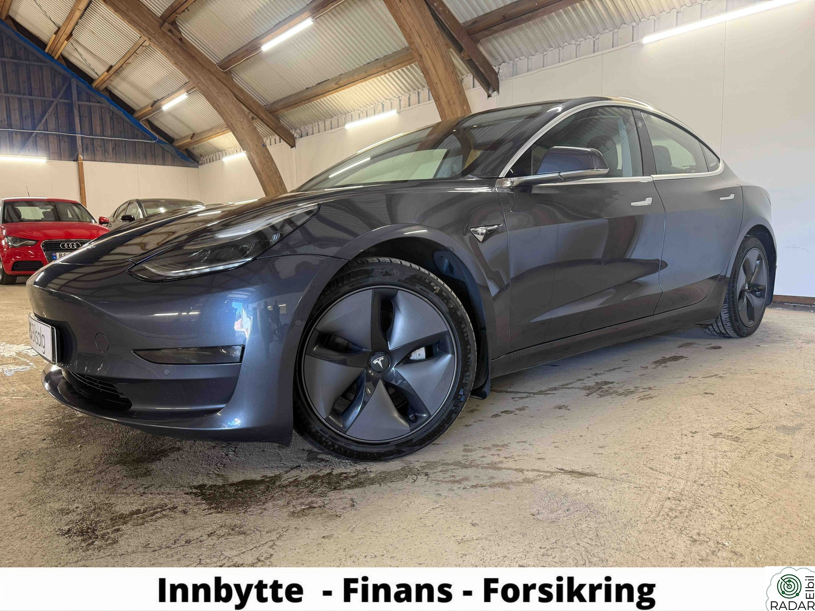 TESLA Model 3 LONG RANGE - AWD - PREMIUM LYD - EU OK til JAN 2027 -