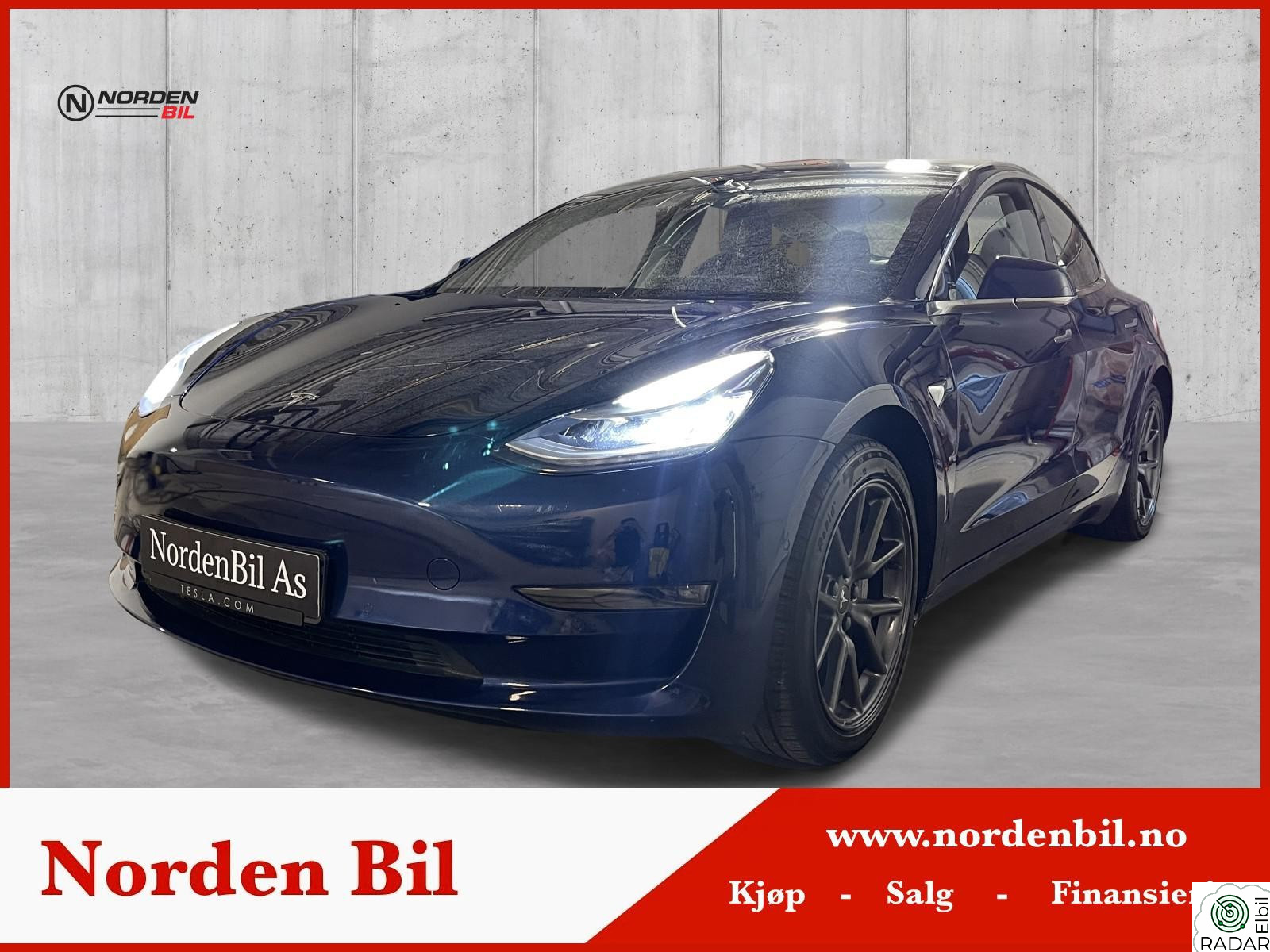 TESLA Model 3 Long Range / AWD / SKINN / AUTOPILOT / 560 km Rekkevidd