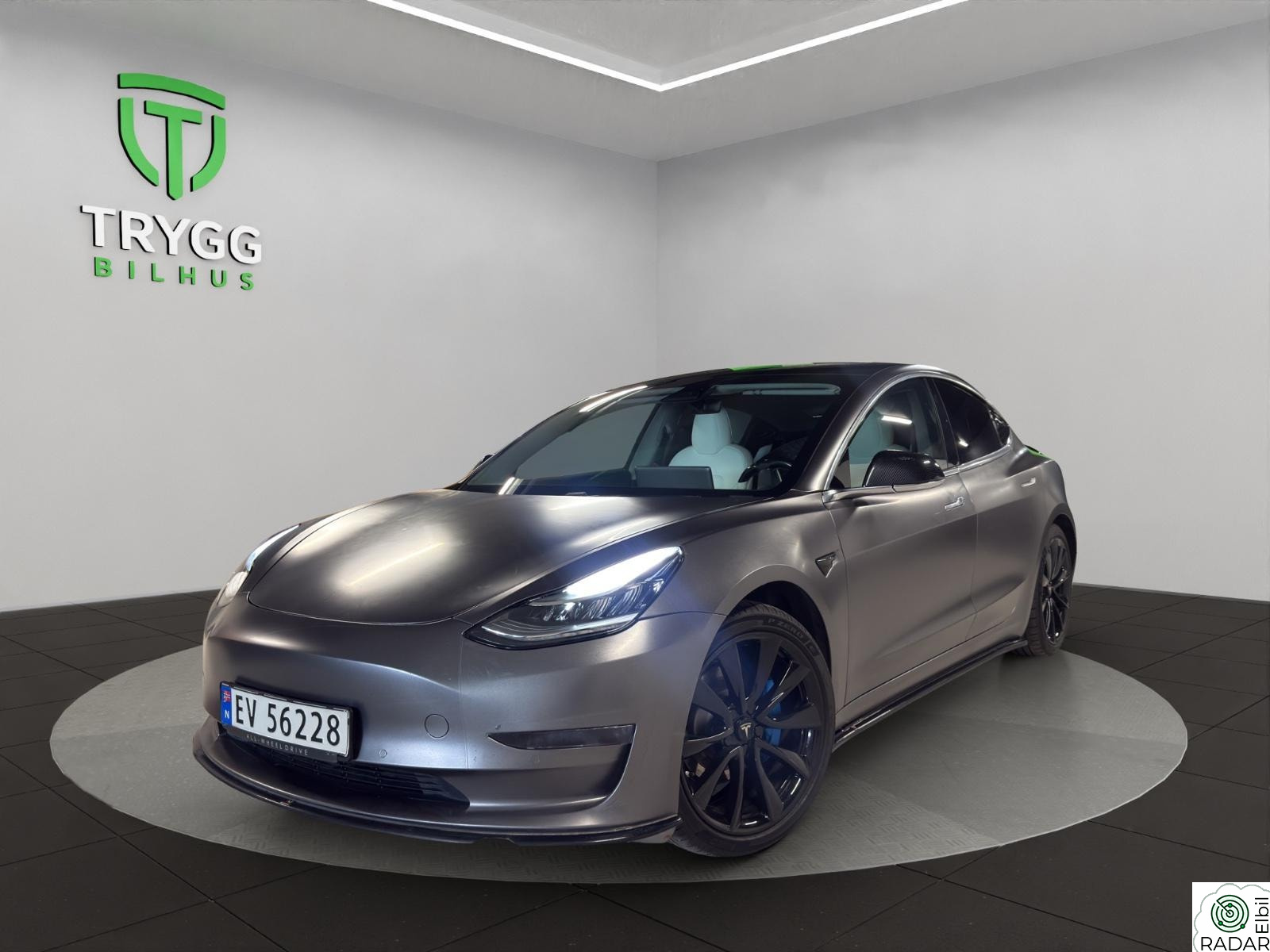 TESLA Model 3 Long Range AWD / Påkostet / FSD / Premium / Garanti