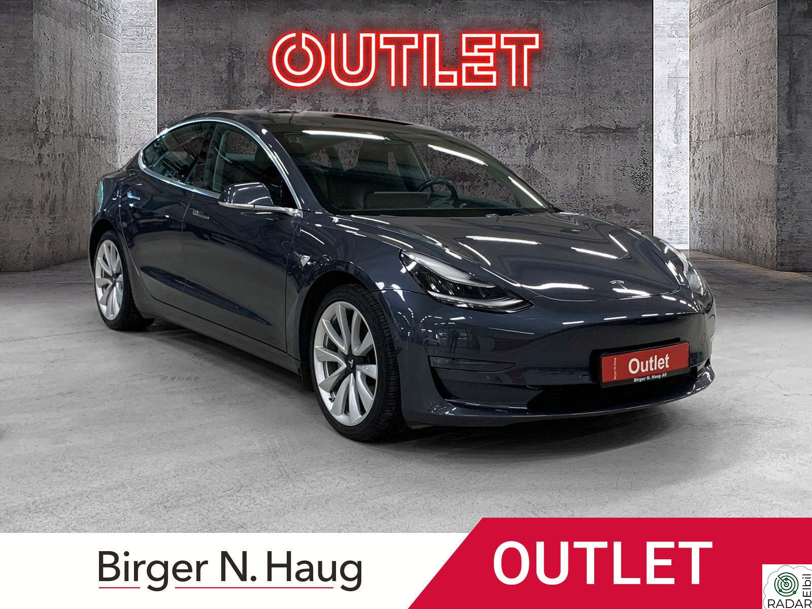 TESLA Model 3 Long Range AWD |Outlet|NORSK BIL|S+V|AWD|