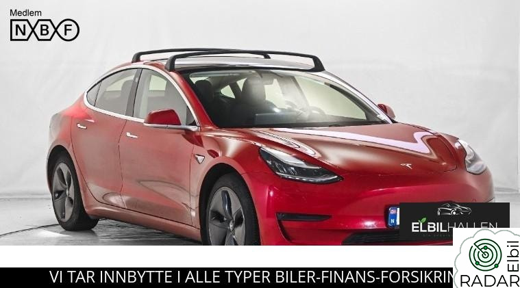 TESLA Model 3 LONG RANGE AWD/AUTOPILOT/PREMIUM/NETFLIX/19"SPORTFELGER