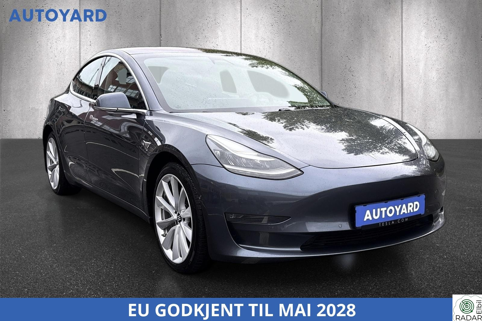 TESLA Model 3 LONG RANGE PREMIIUM KROK AUTOPILOT INNBYTTE 1 EIER