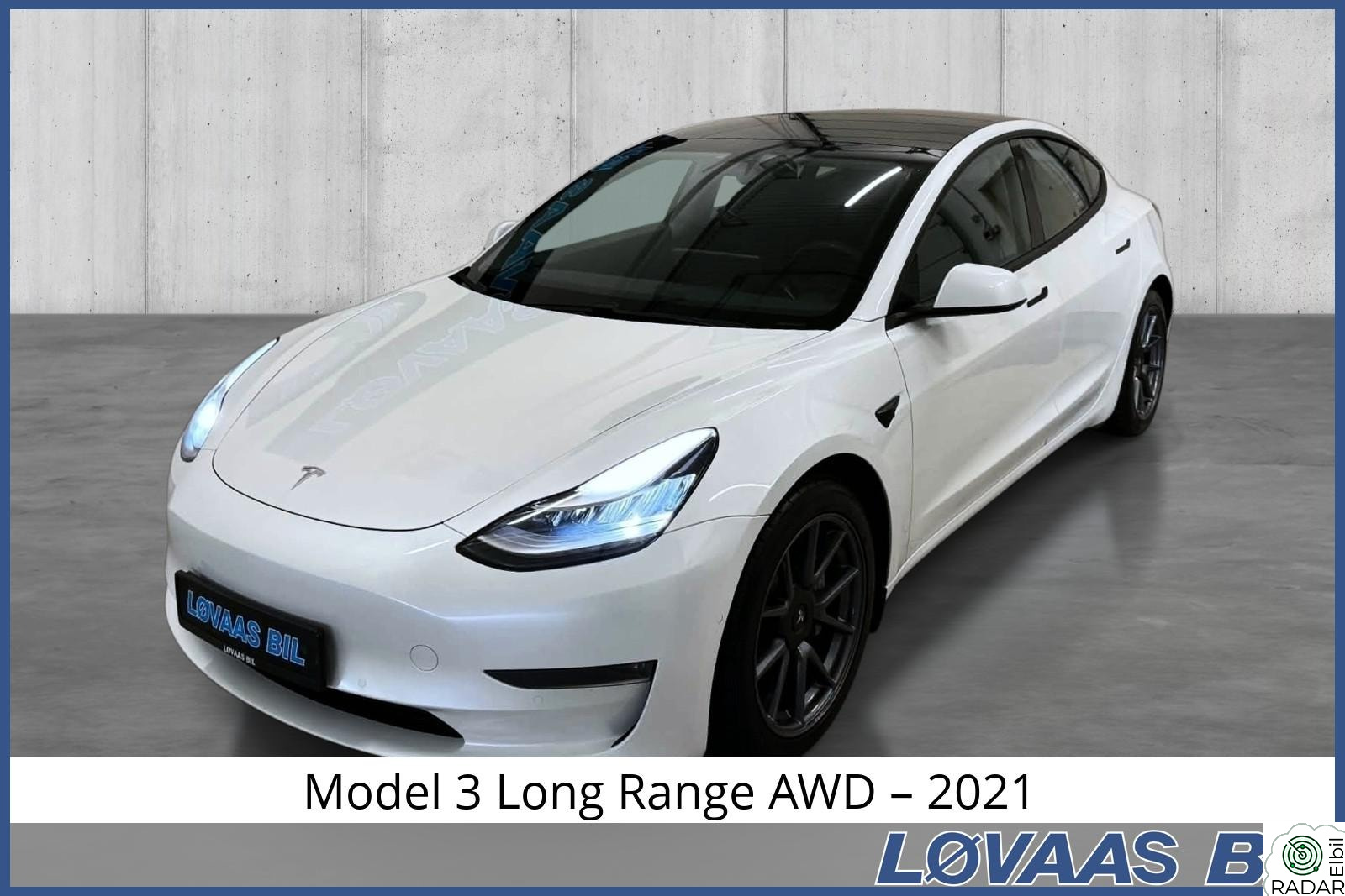 TESLA Model 3 Long Range - AWD