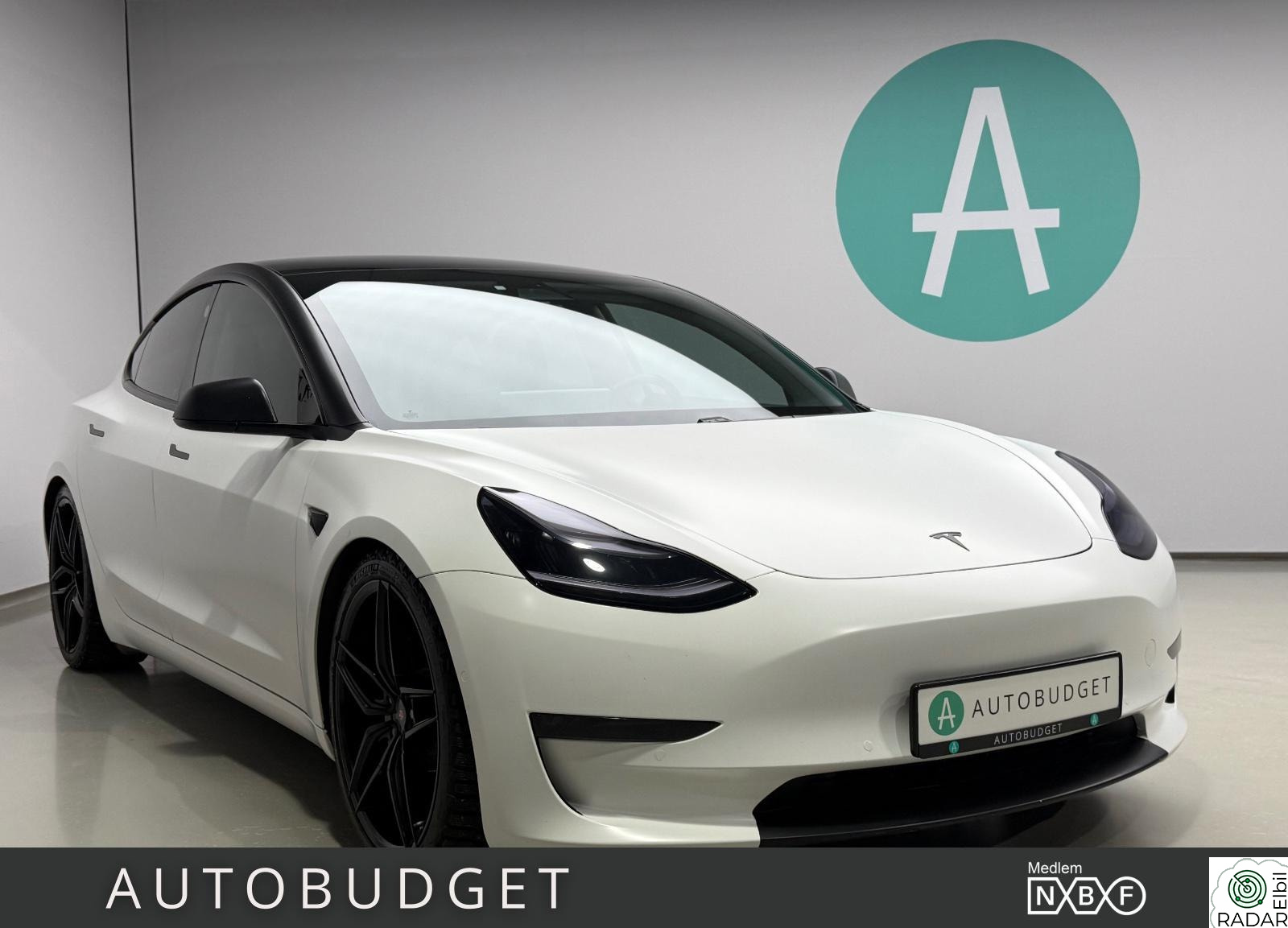 TESLA Model 3 Long Range / Skinn / Premium / Krok