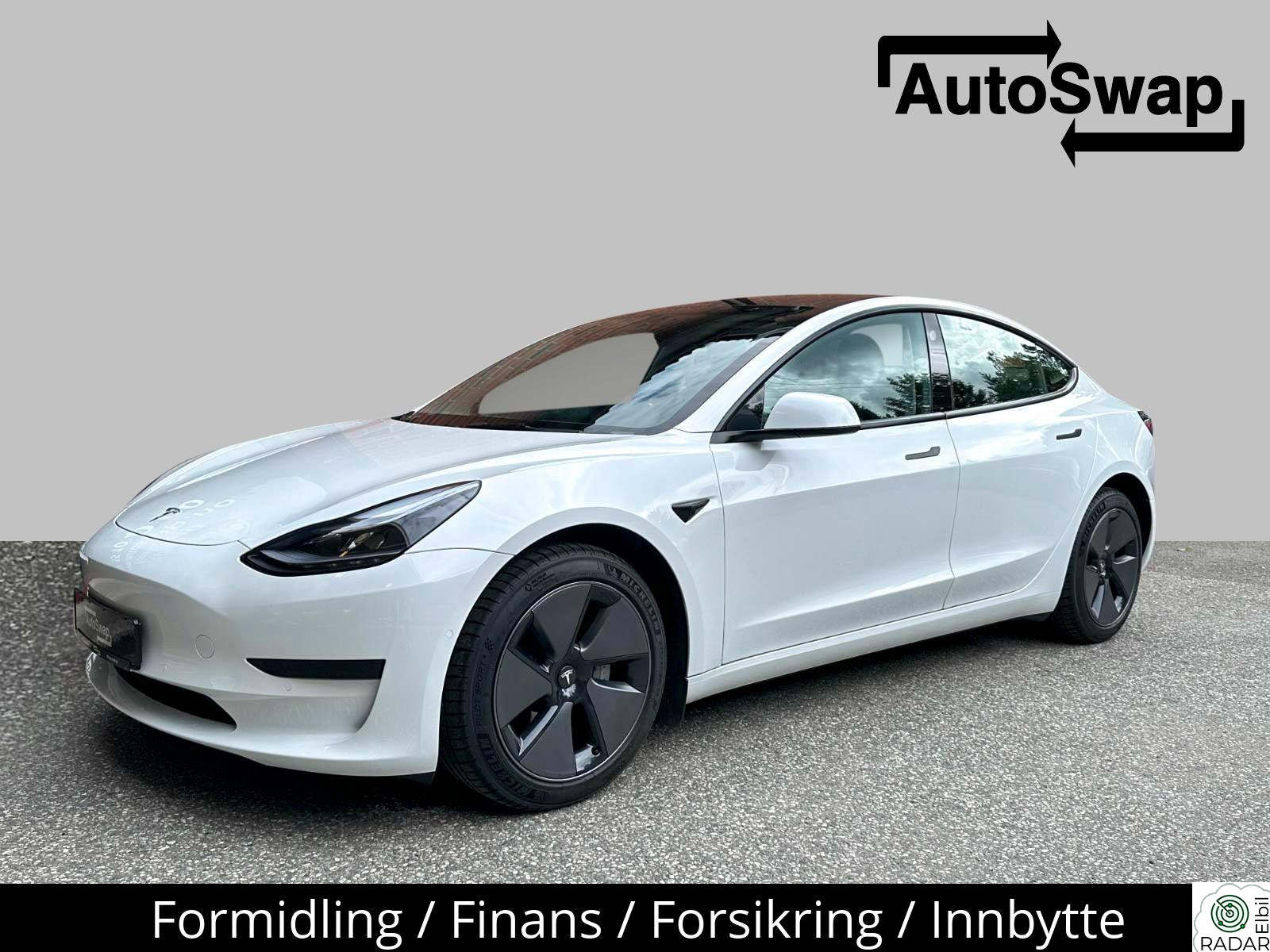 TESLA Model 3 LR AWD Facelift/H.Feste/AP/Skinn/Chr.del/Varmepumpe/S+V