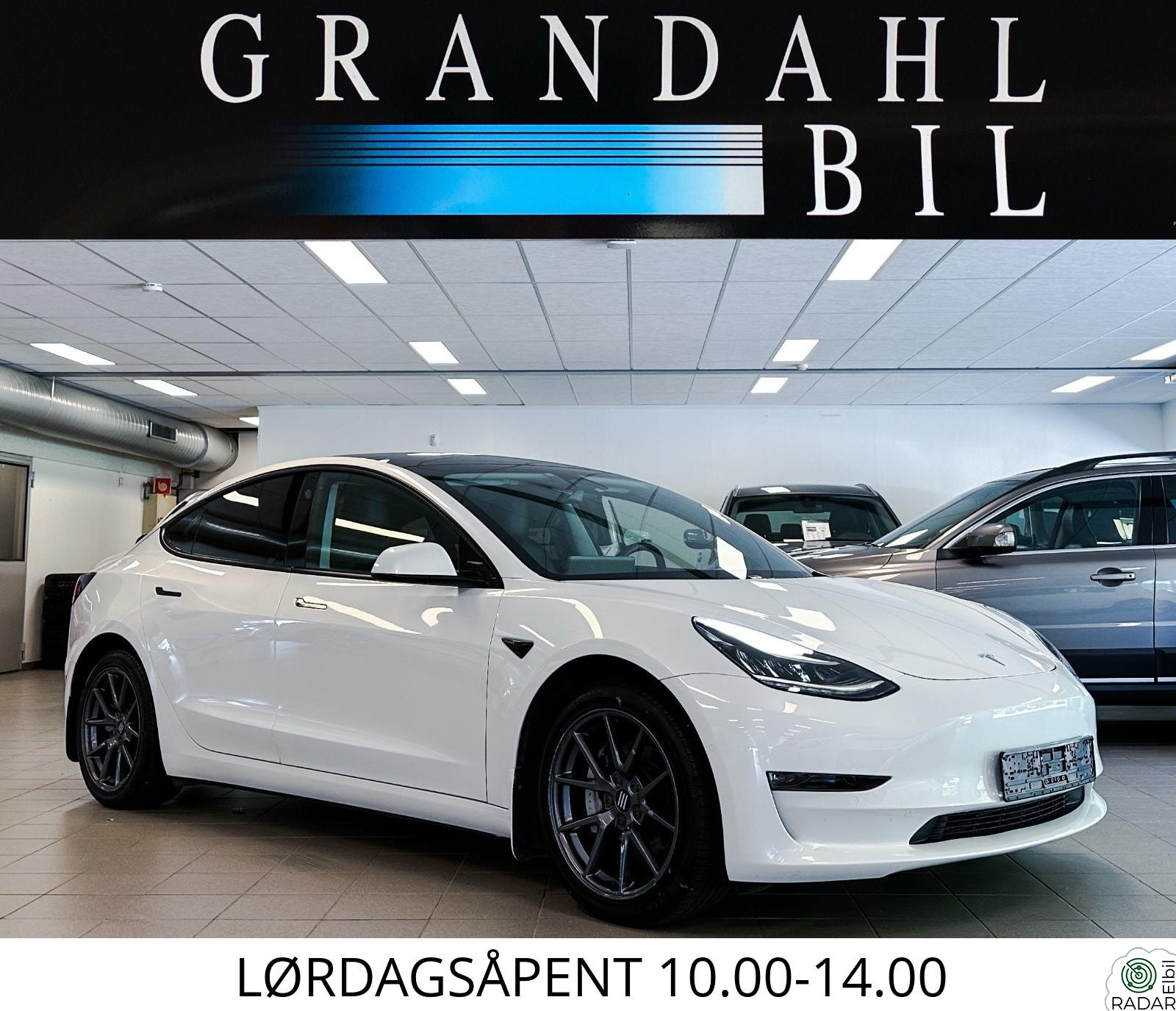 TESLA Model 3 LR 4WD WLTP 580KM AUTOPILOT H.FESTE - TAR INNBYTTE!