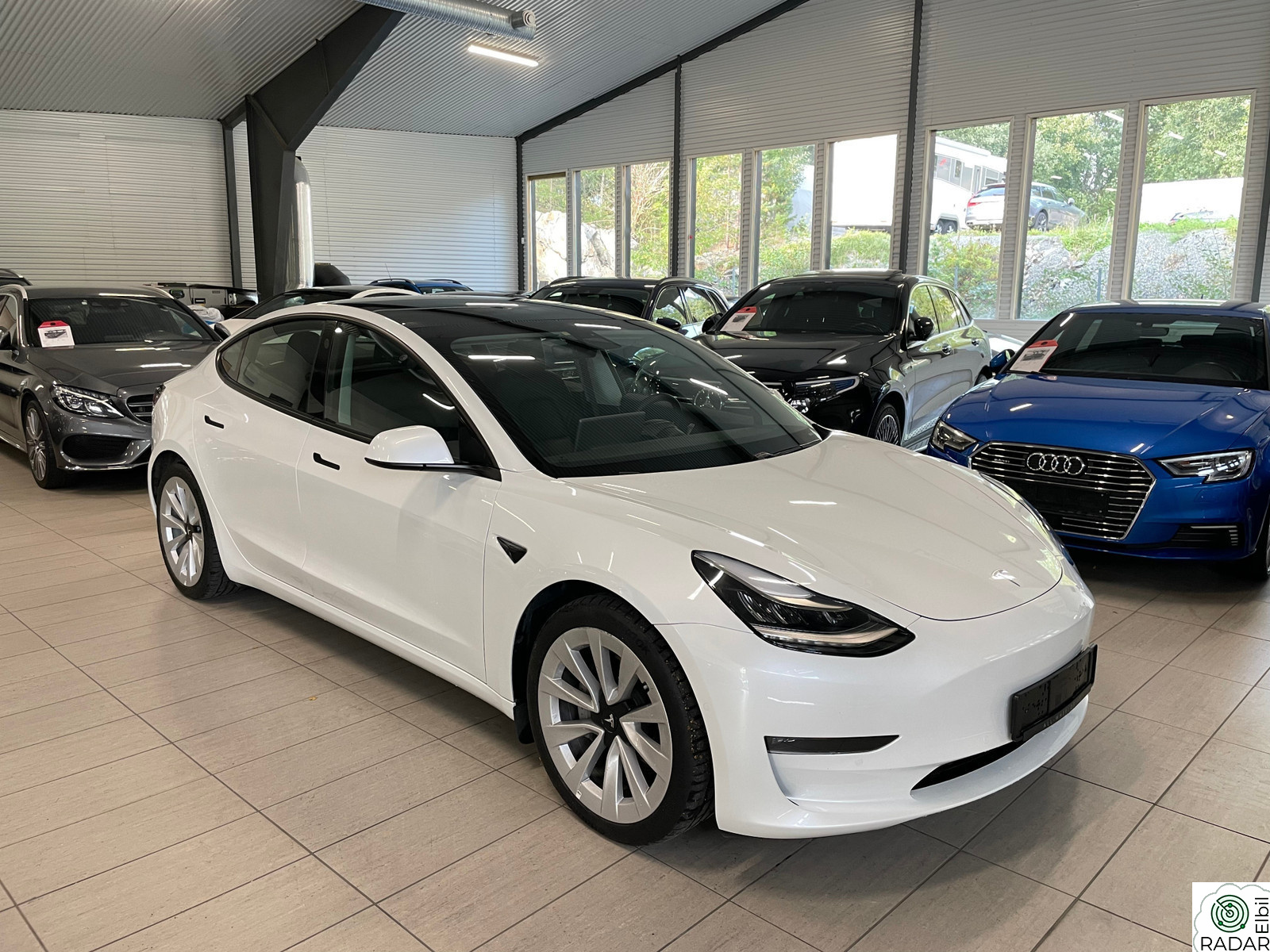 TESLA Model 3 Long Range AWD Facelift,Premium,Varmepumpe,H-Feste,19"