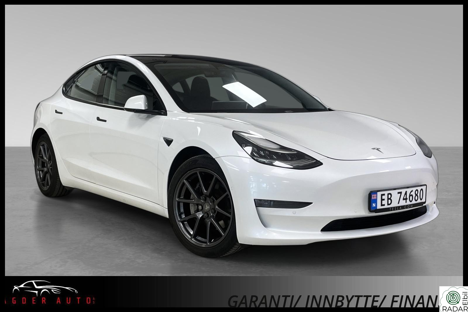 TESLA Model 3 LR AWD Facelift/Skinn/Pano/Krok/ACC/Premium/Netflix