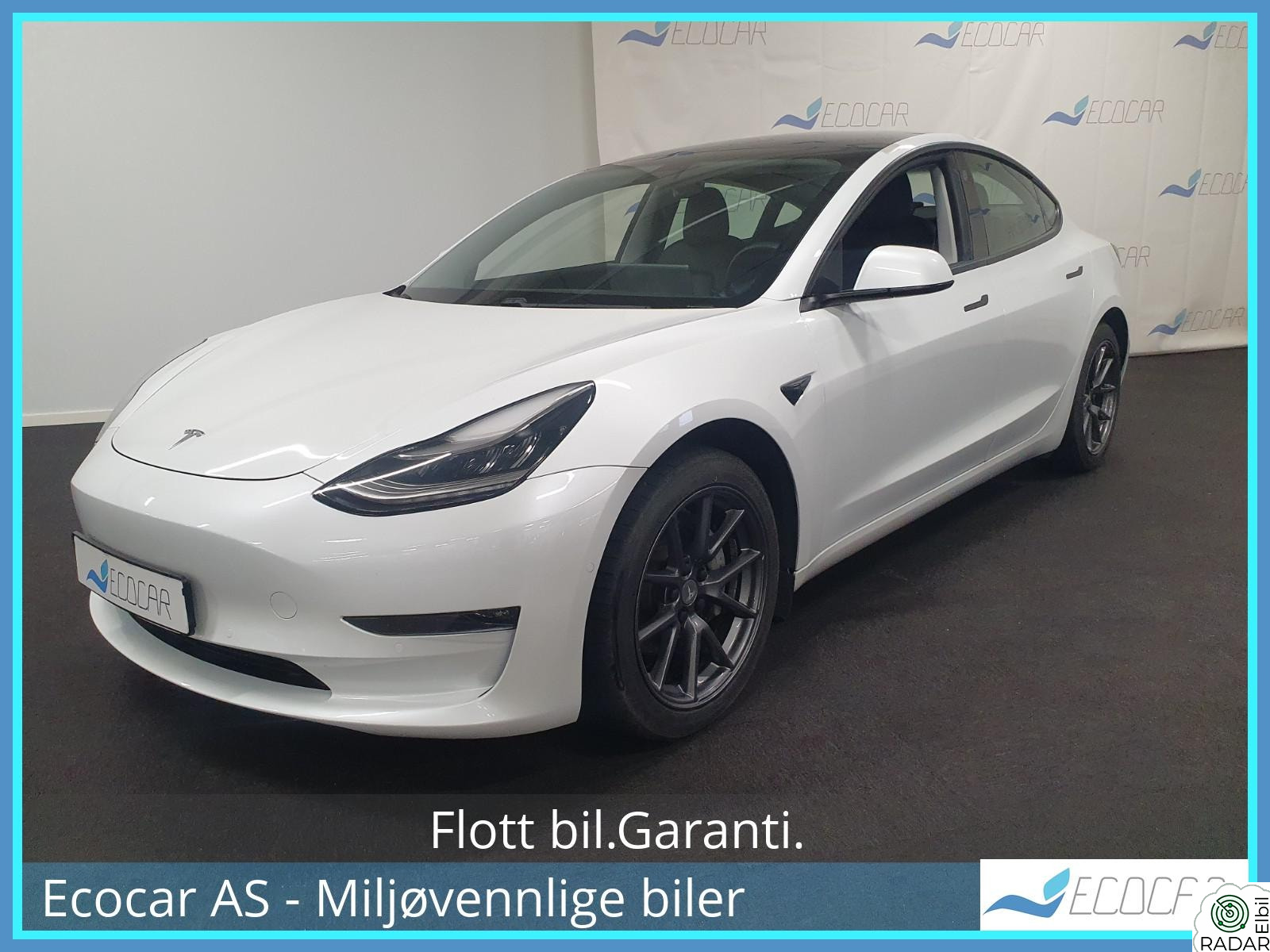 TESLA Model 3 LR/AWD/Krok/Varmepumpe/Premium/Nybilgaranti