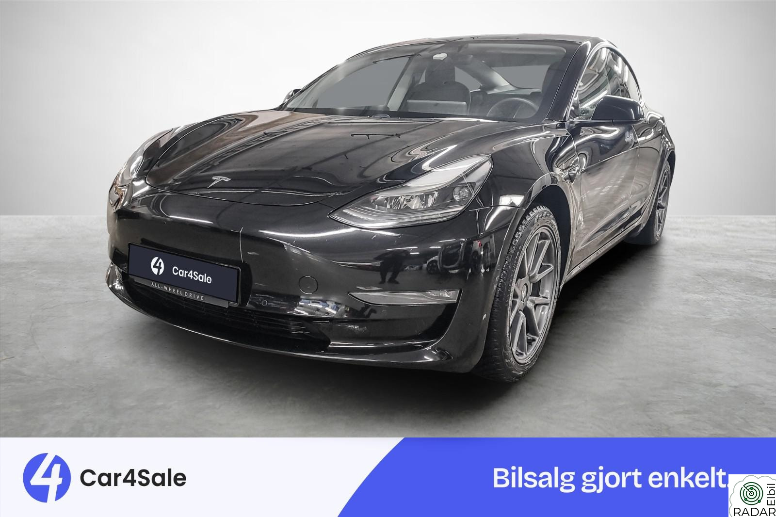 TESLA Model 3 Long Range AWD/ 1 Eier/ Krok/ S+V/ AP/ P.Varm/ Norsk+++