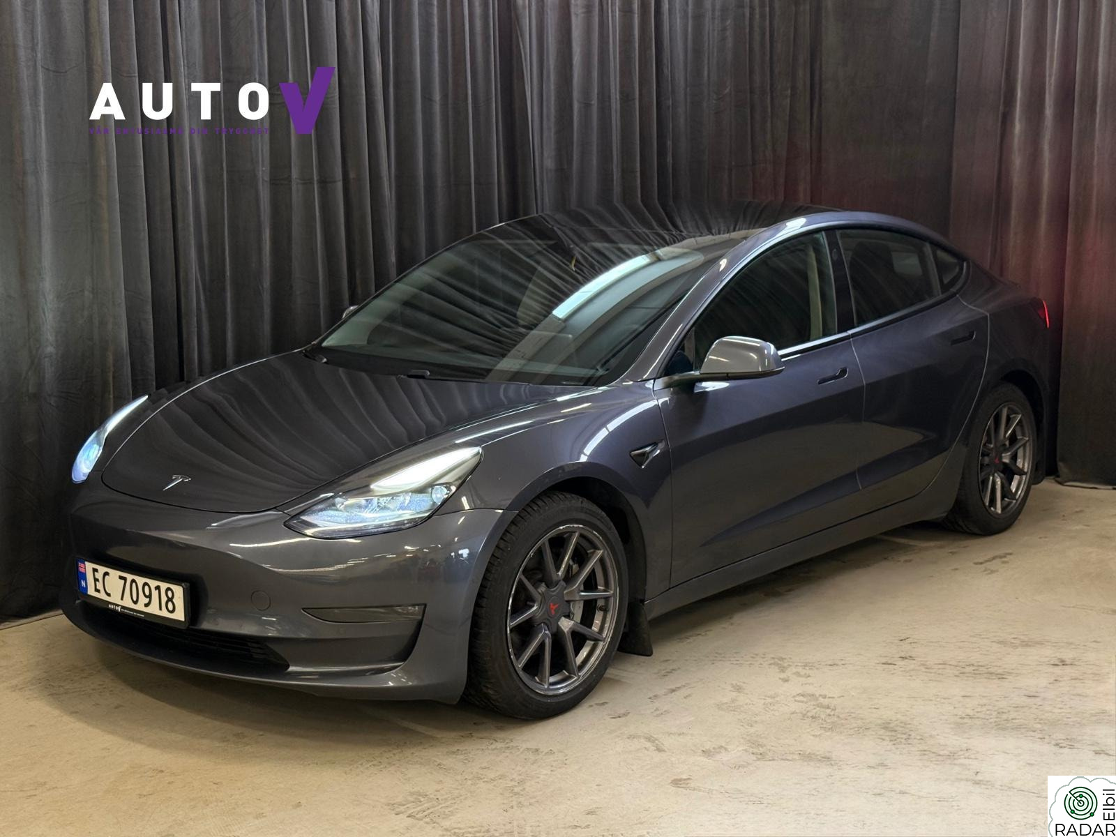 TESLA Model 3 614 Long Range/ 82 KWH/ AWD/ NYTT HV BATTERI/
