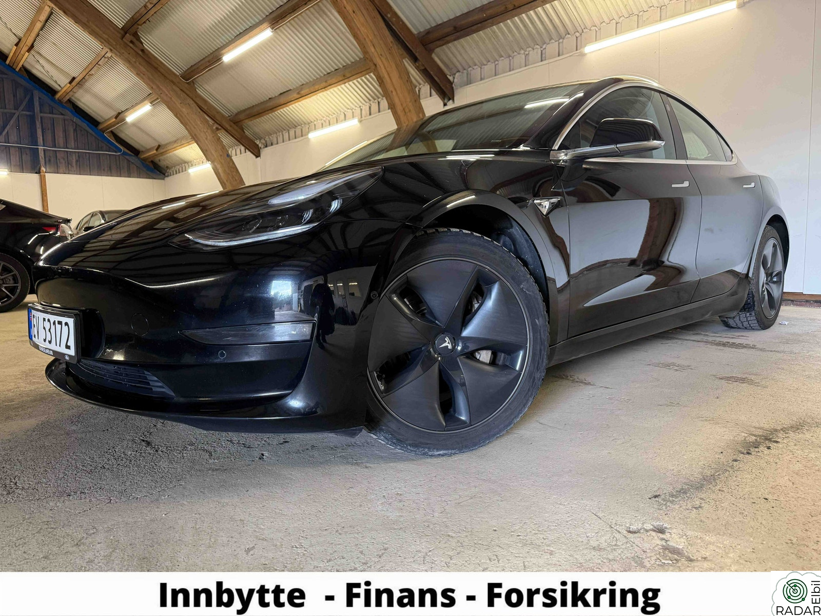 TESLA Model 3 LONG RANGE - AWD - VELHOLDT OG GOD BIL