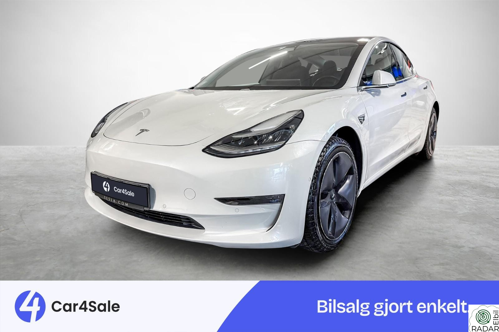 TESLA Model 3 Long Range AWD 560km / Nye S+V / 1 Eier / Premium ++