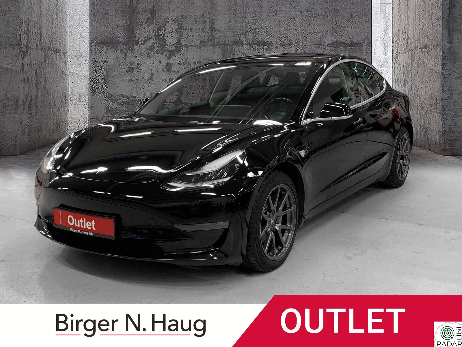TESLA Model 3 Long Range AWD /Outlet/Eu til 23.05.2027