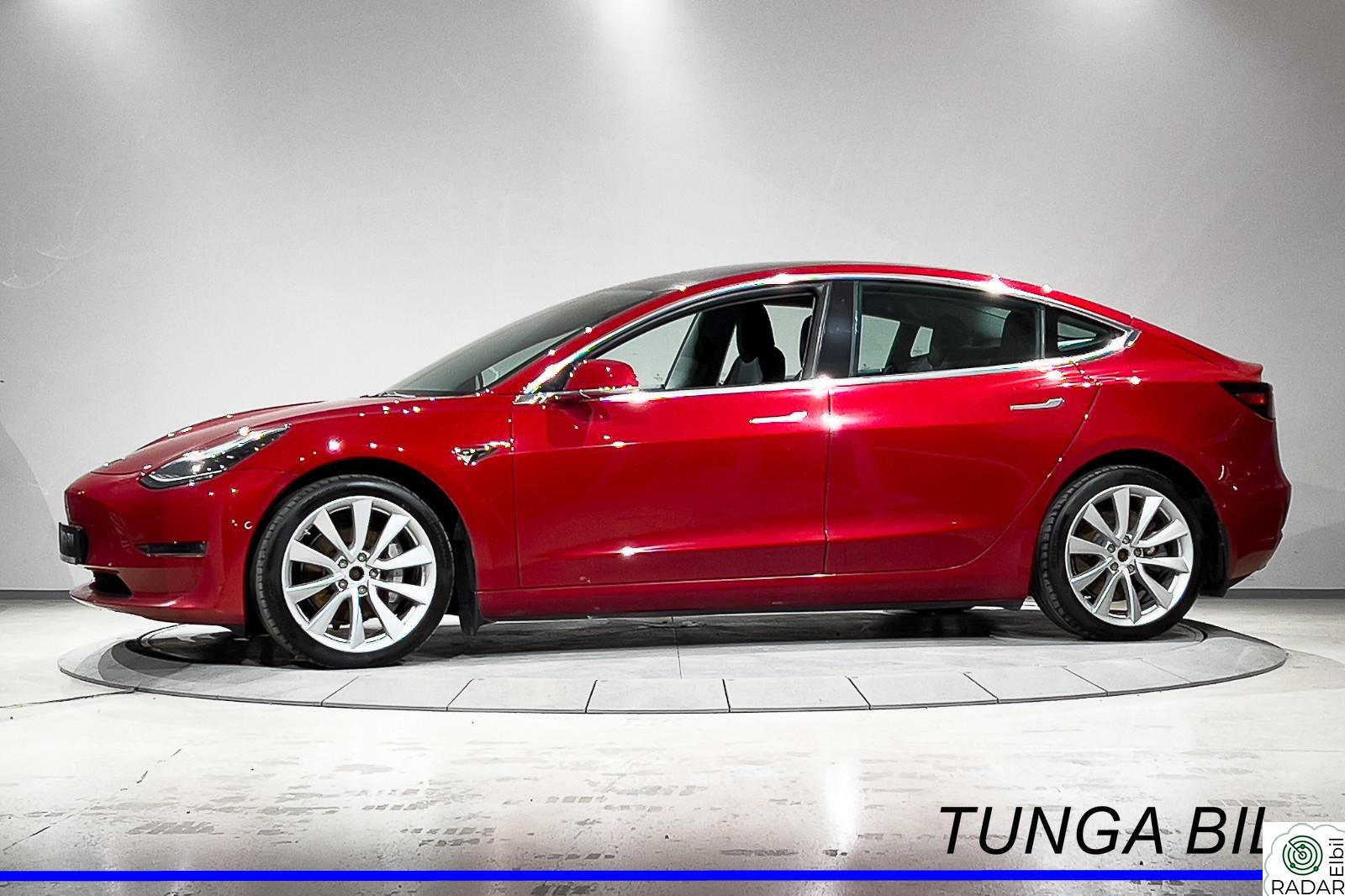 TESLA Model 3 Long Range Dual Motor AWD, 19" | Kr. 2.590,- pr. mnd!
