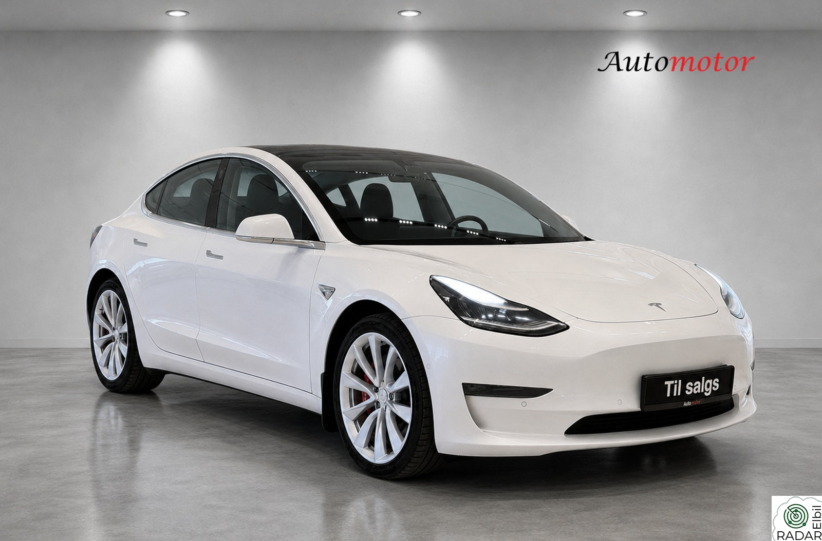 TESLA Model 3 Long Range 4X4/Performance 489HK/ACC/DAB/Pano/1 Eier