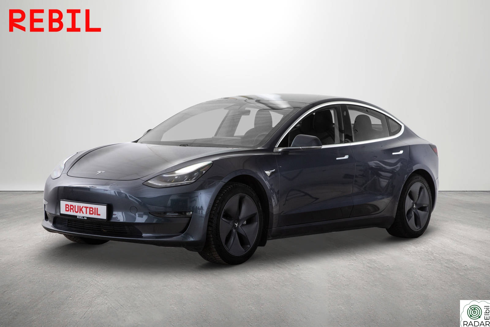 TESLA Model 3 Long Range (560km)Skinn/Pano/MCU2/R.kam/Hengerfeste/AWD