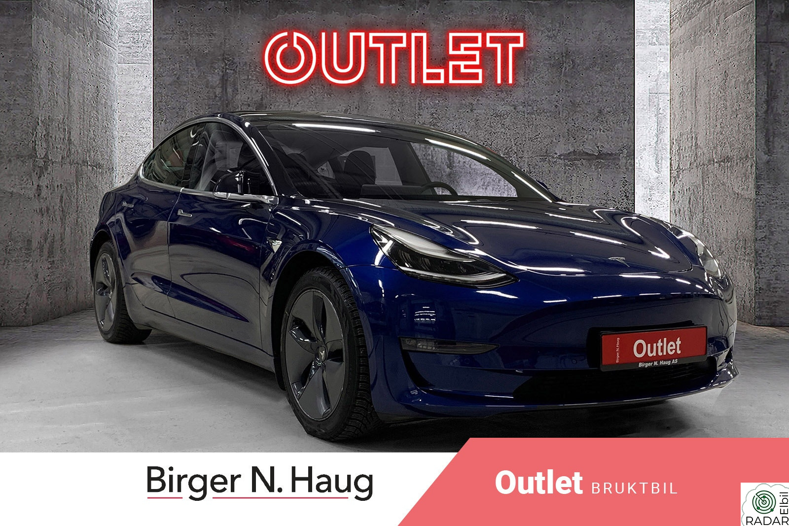 TESLA Model 3 Long Range AWD Outlet AP3.0 SE KM! Forvarme App Skinn