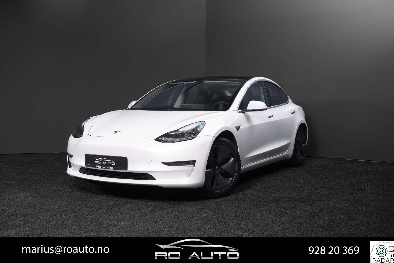 TESLA Model 3 LR AWD - Hengerfeste/Garanti/Autopilot++