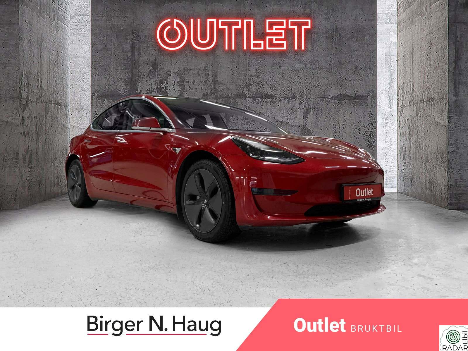 TESLA Model 3 Long Range AWD /OUTLET/NY EU 2028/FSD/TILHENGERFESTE/