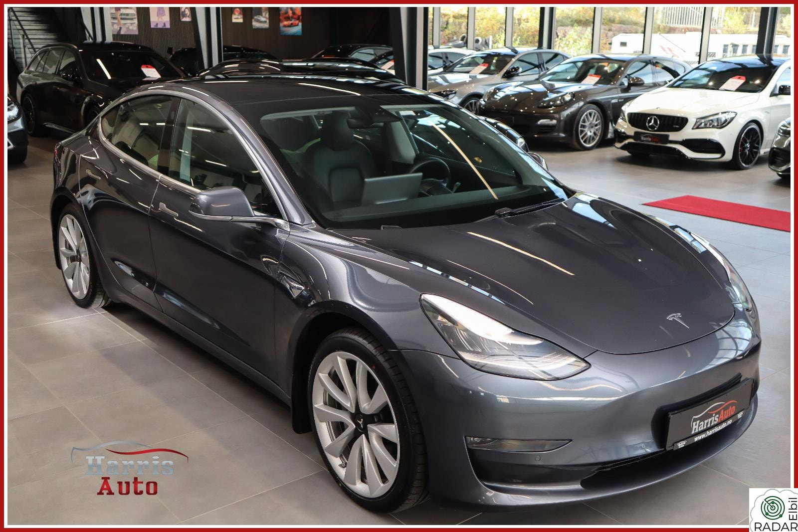 TESLA Model 3 Long Range AWD/19''Sportshjul/EU-2028/H-feste/560kmWLTP