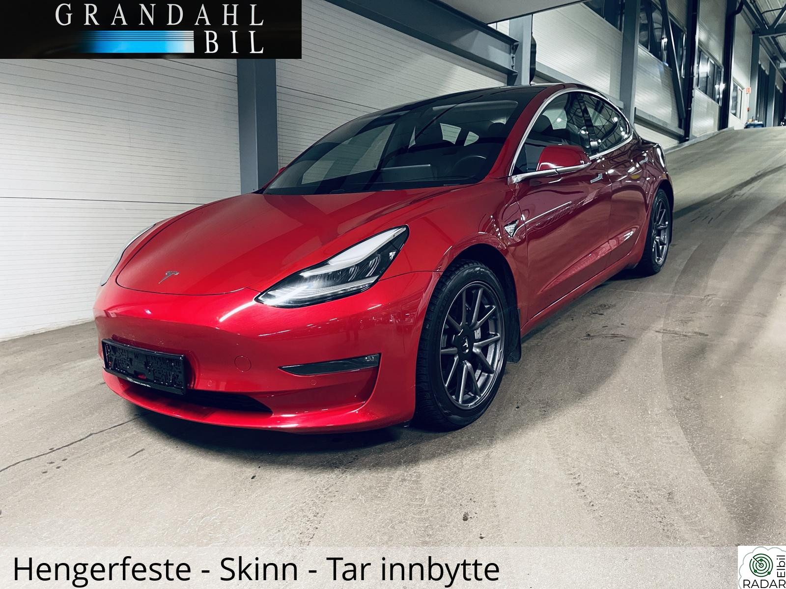 TESLA Model 3 LONG RANGE - 4WD - SKINN - Hengerfeste - Tar innbytte