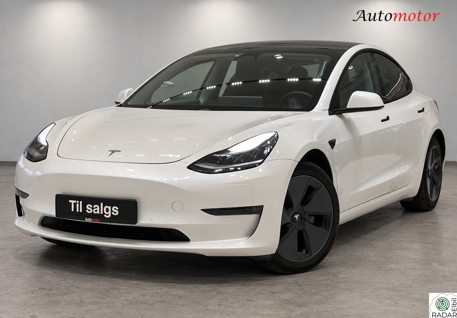 TESLA Model 3 Long Range/580KM/4X4/Skinn/Navi/DAB/ACC/360/Pano/Krok