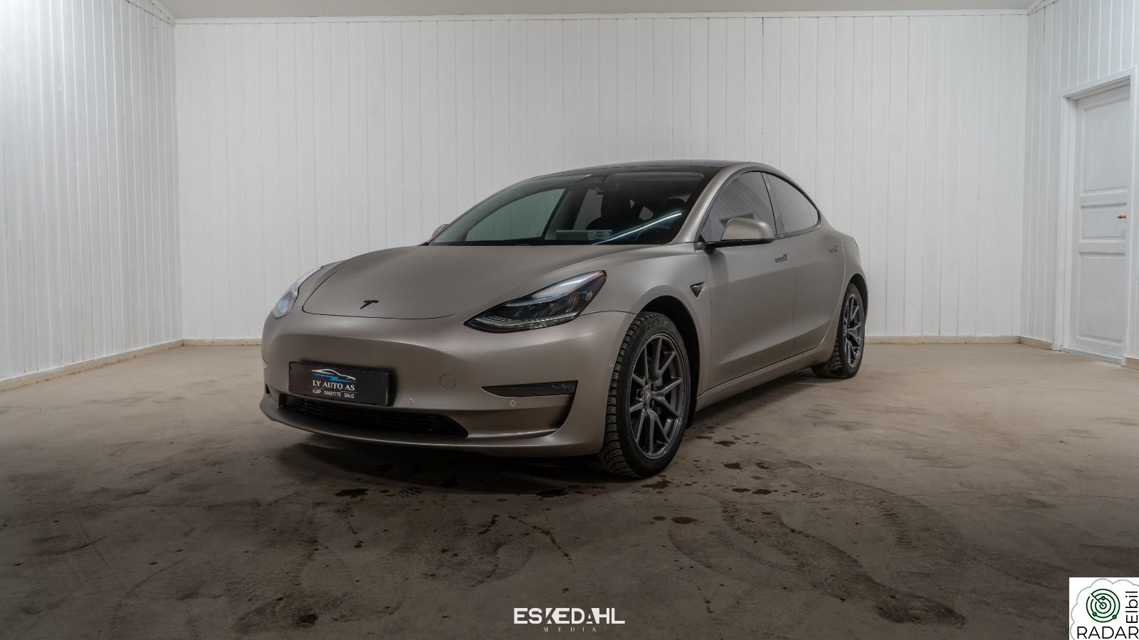 TESLA Model 3 LONG RANGE|V.PUMPE|HENGERFESTE|GARANTI|FOLIERT+++