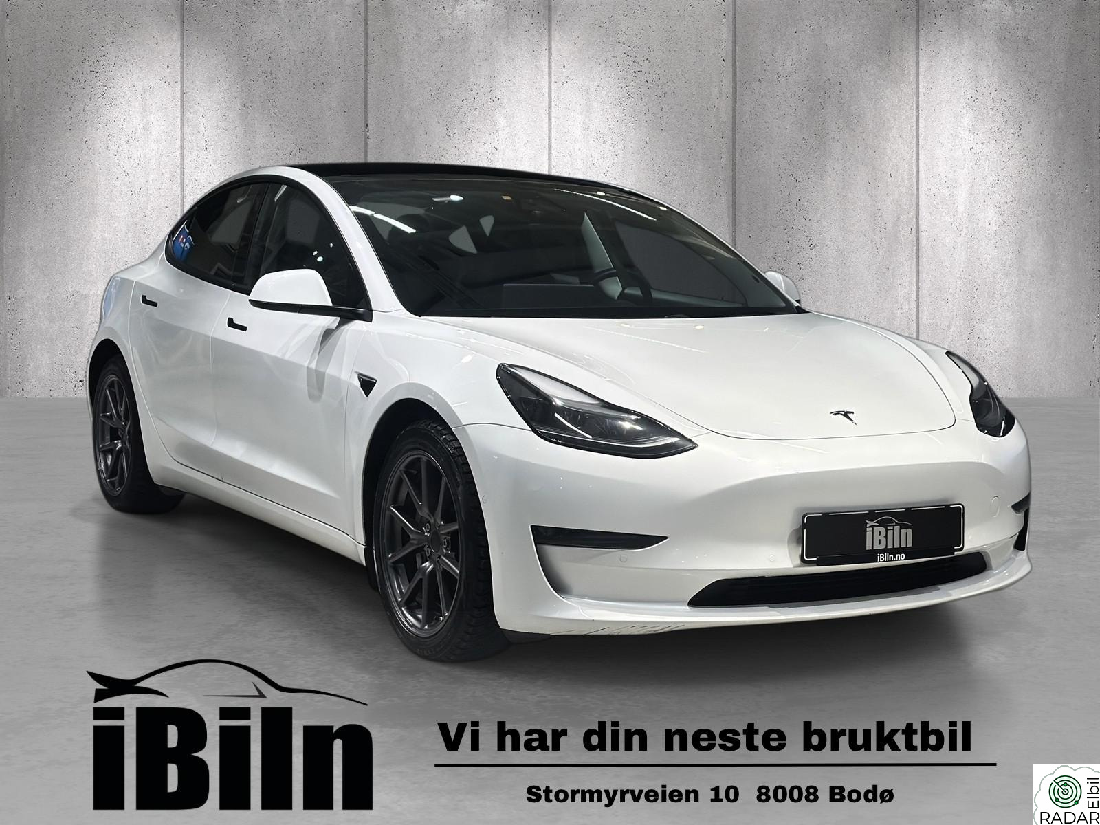 TESLA Model 3 LongRange AWD, Hengerfeste, Lang EU, Appstyring++