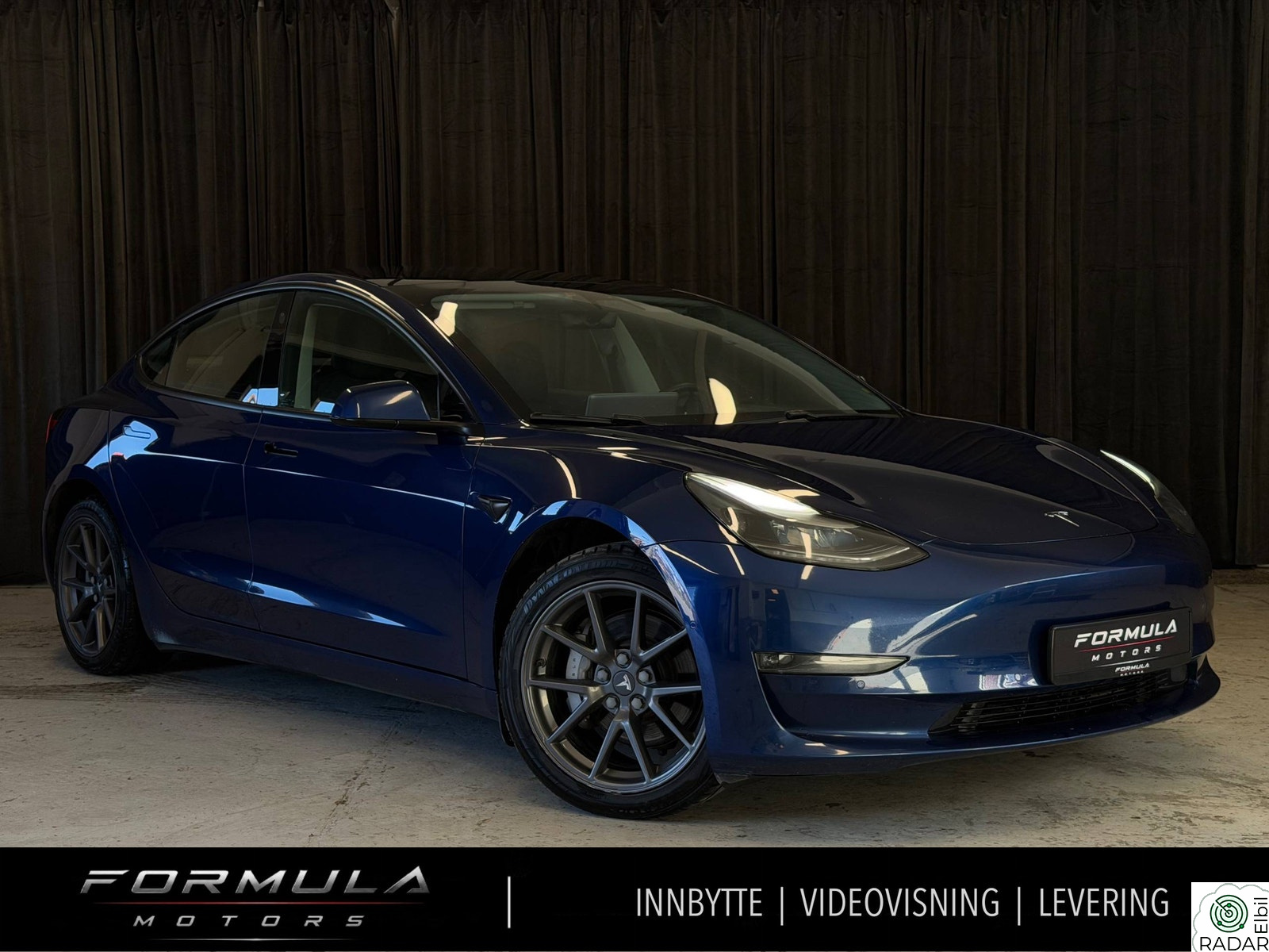 TESLA Model 3 LONG RANGE/DUAL MOTOR/AWD/580KM/KROK/VARMEPUMPE/AP/PANO