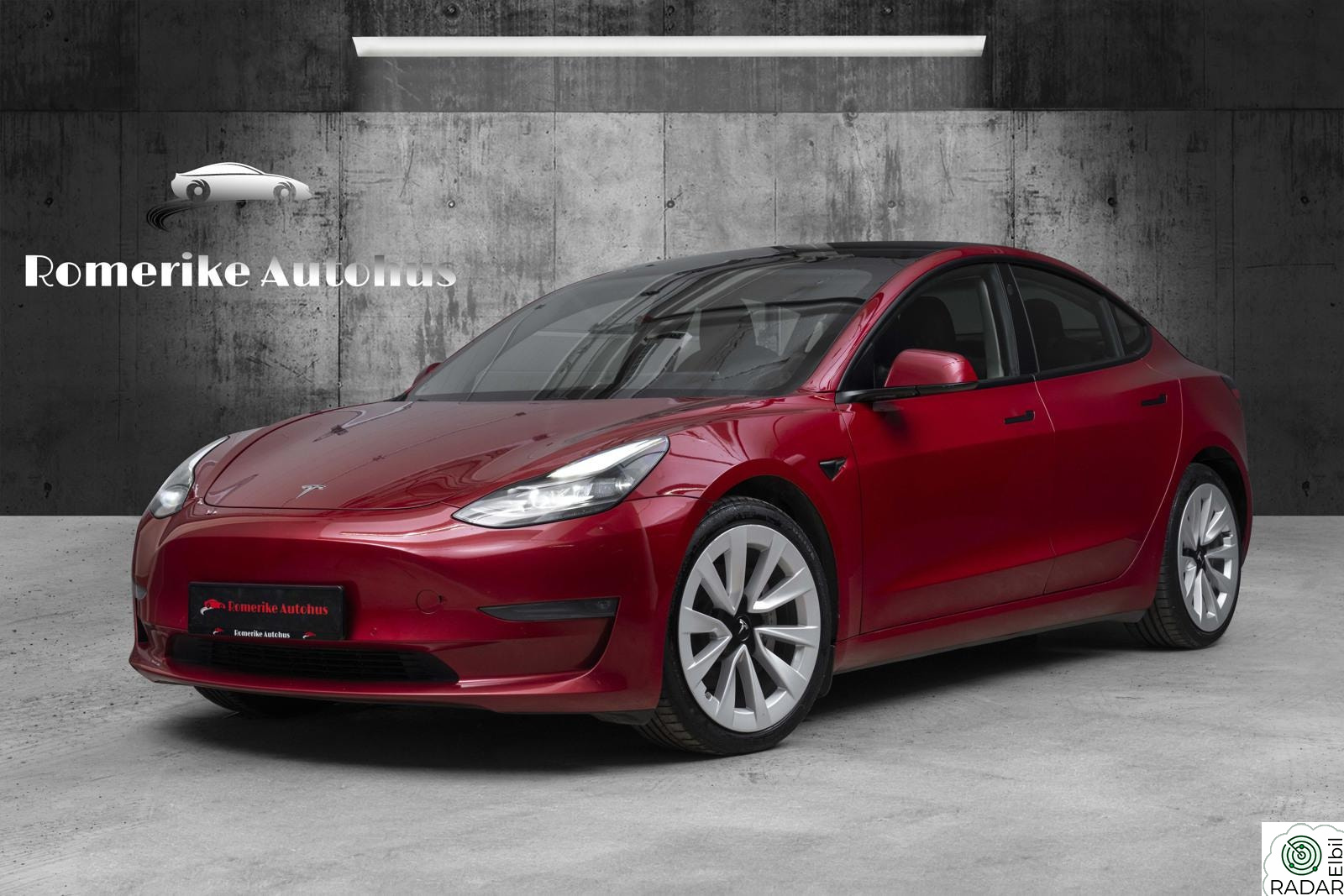 TESLA Model 3 Long Range AWD 614KM // Rattvarme, Krok, Varmepumpe++