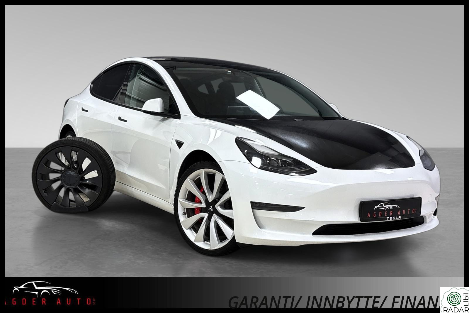 TESLA Model 3 AWD Performance Facelift/Skinn/Pano/AP/ACC/Netflix/20"