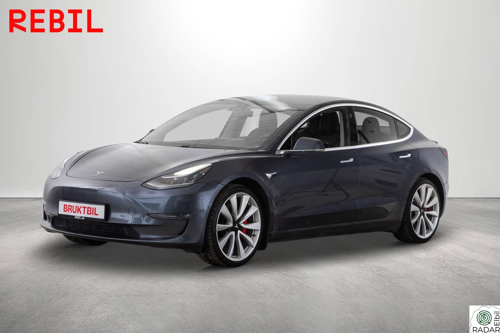 TESLA Model 3 530km(75KWh)Performance/Autopilot/MCU2/Premium lyd/AWD