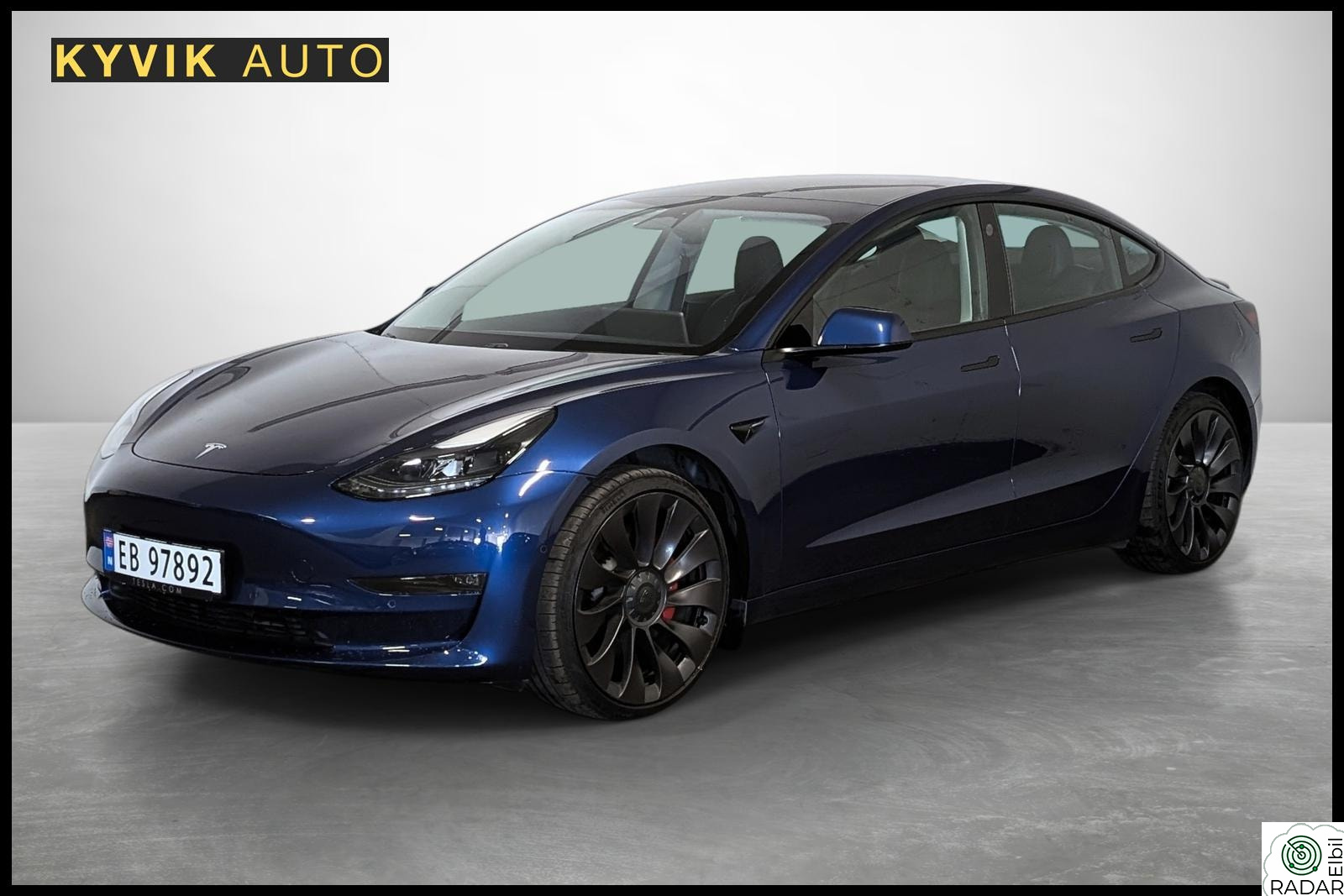 TESLA Model 3 Performance AWD 513hk | 567 km WLTP | Autopilot