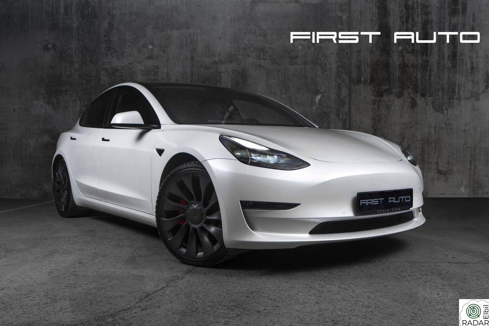 TESLA Model 3 PERORMANCE AWD AP PREMIUM 1 EIER NY EU KR 3.600,-/MND